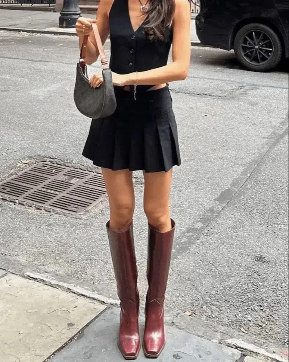 Barone – High block heel – Knee-high boots