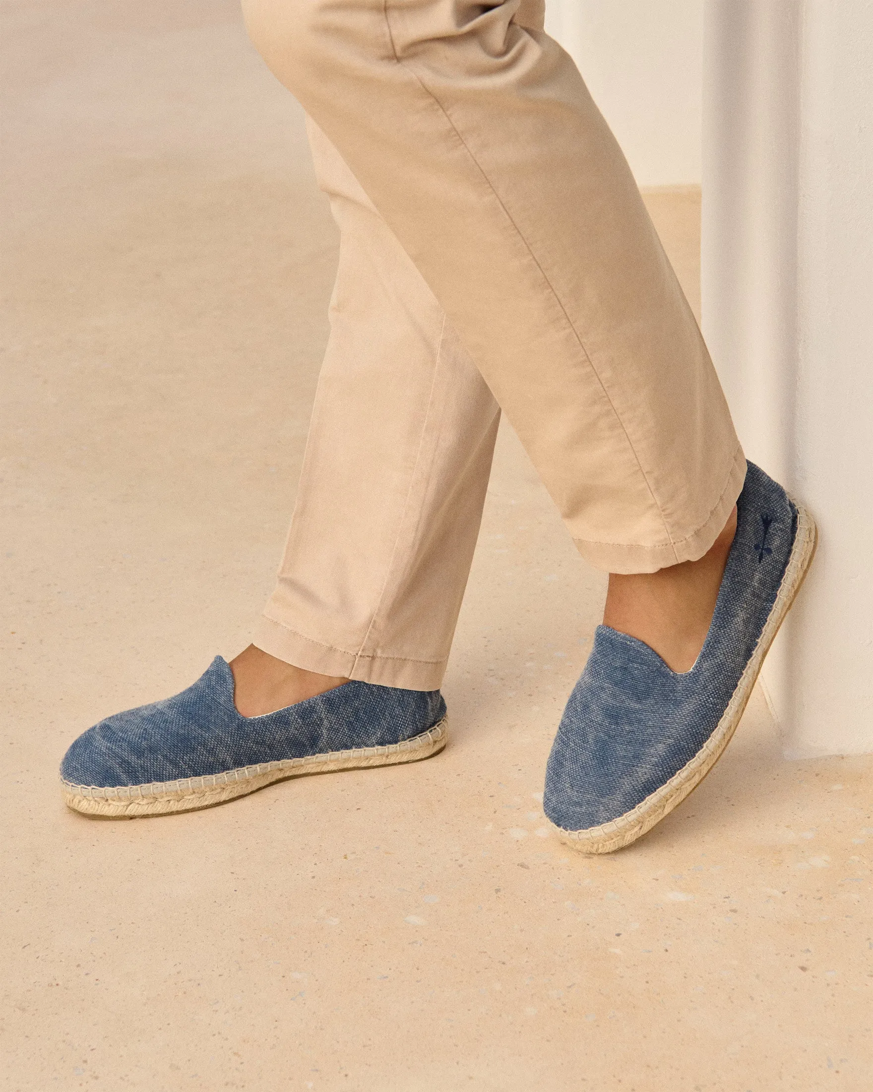 Canvas Espadrilles - W25C0 - La Havana Blue Baja