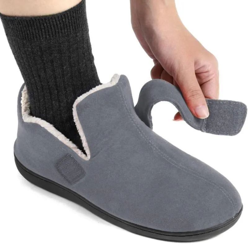 Diabetic Comfort Slippers – Adjustable Support for Indoor