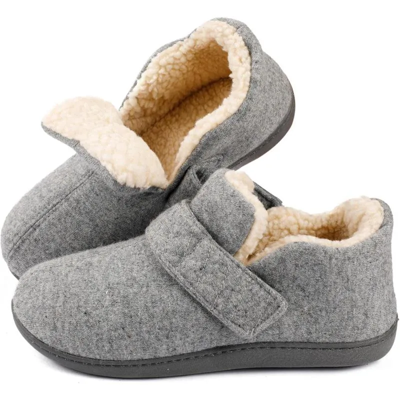 Diabetic Comfort Slippers – Adjustable Support for Indoor