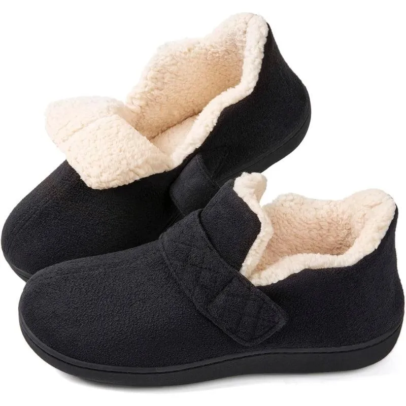 Diabetic Comfort Slippers – Adjustable Support for Indoor