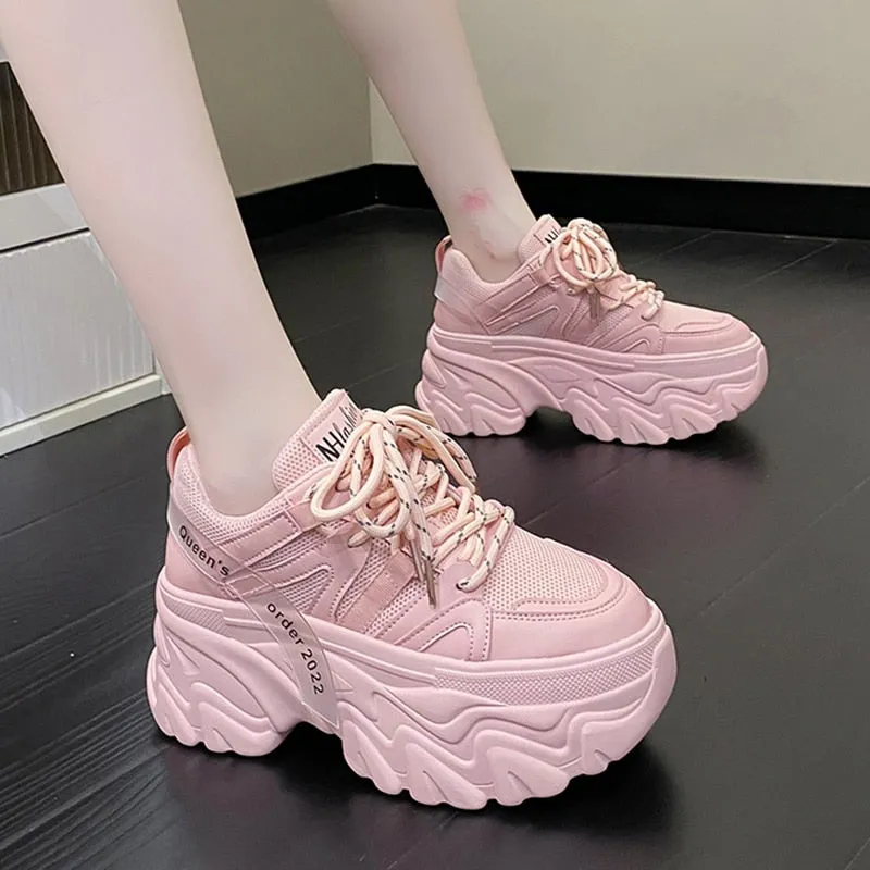 Harajuku Chunky Platform Sneakers