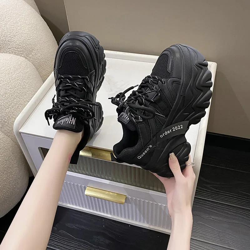 Harajuku Chunky Platform Sneakers