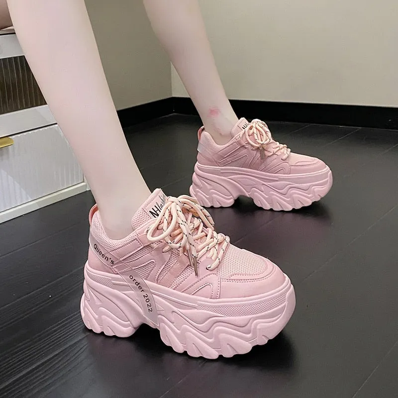 Harajuku Chunky Platform Sneakers