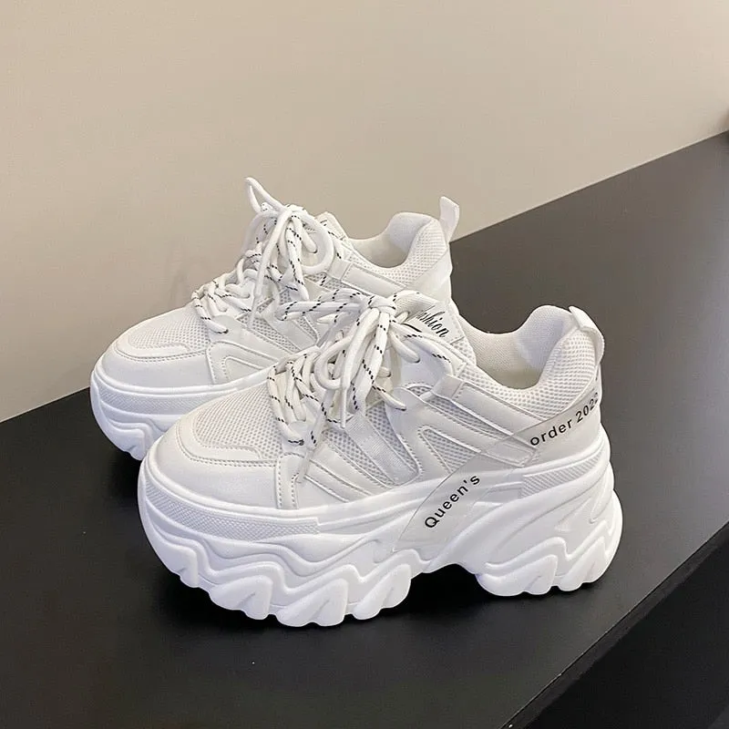 Harajuku Chunky Platform Sneakers