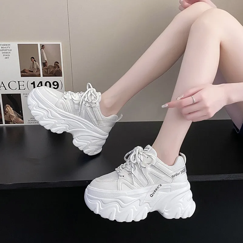 Harajuku Chunky Platform Sneakers