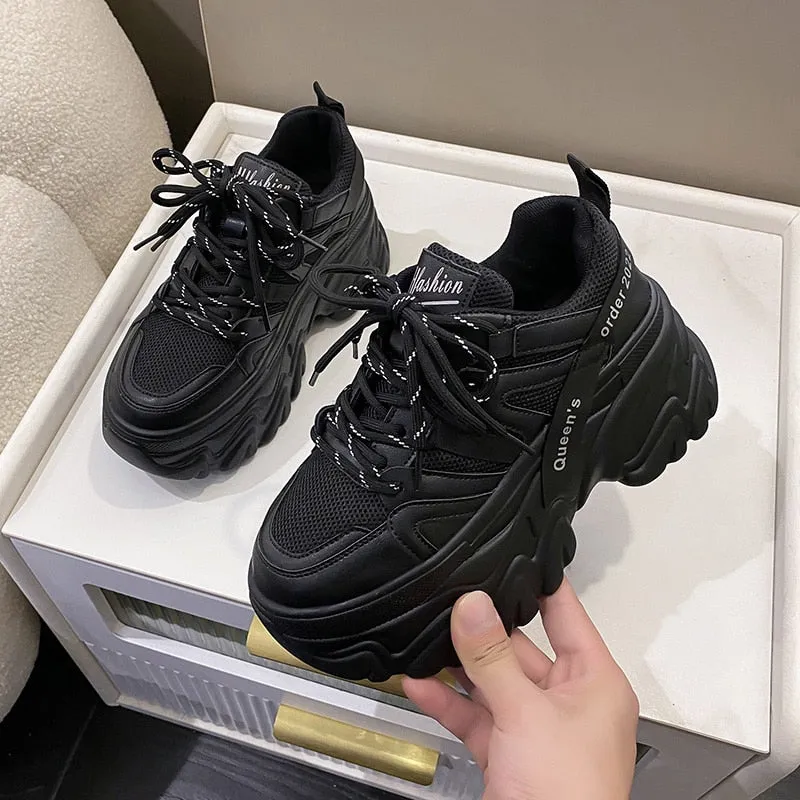 Harajuku Chunky Platform Sneakers
