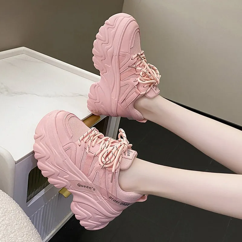 Harajuku Chunky Platform Sneakers