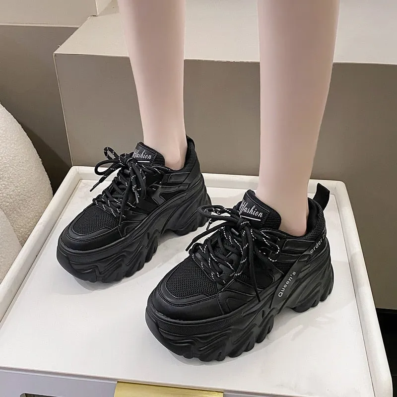 Harajuku Chunky Platform Sneakers