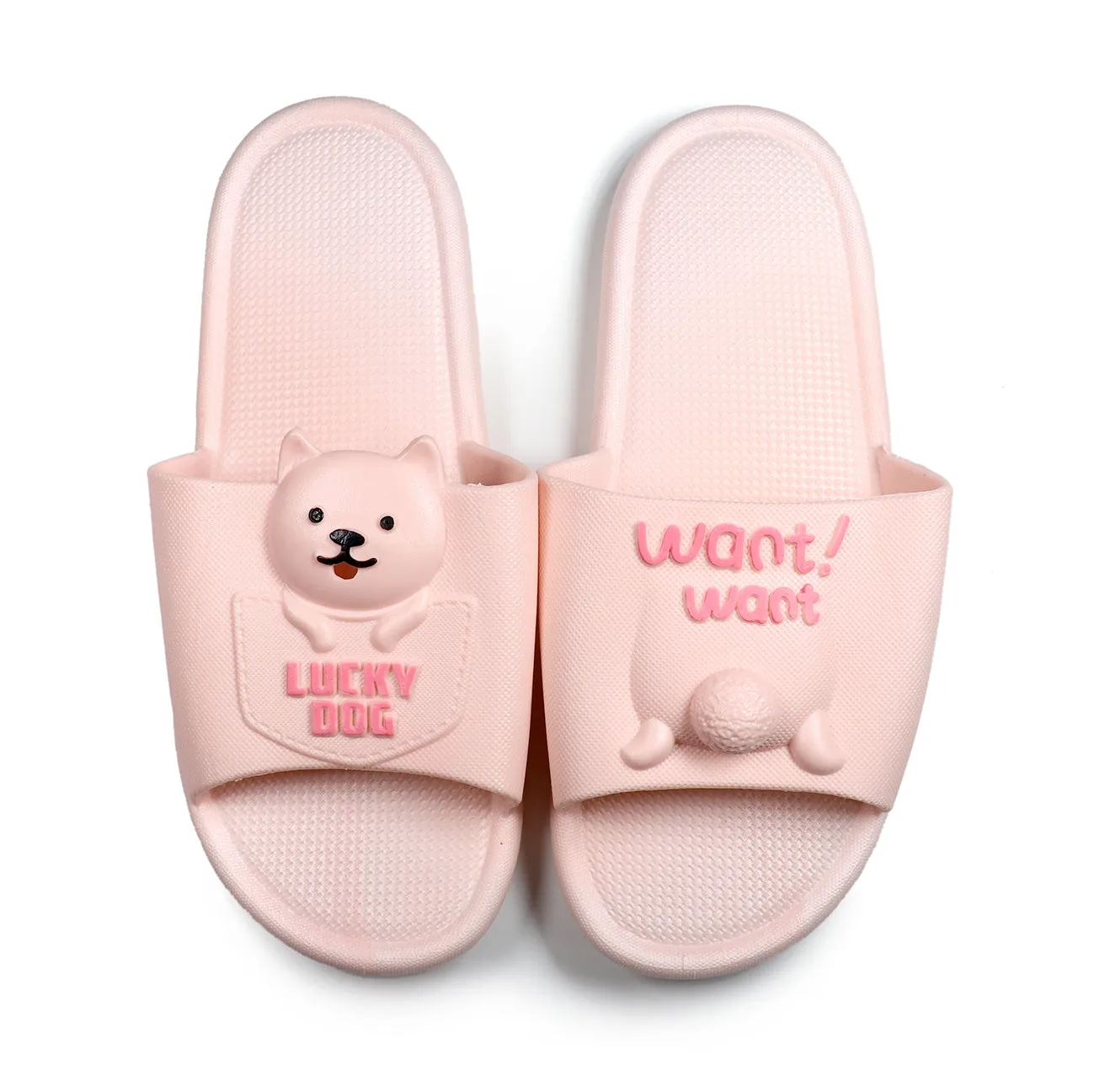 Indoor Slippers Cute Bear Soft Foam