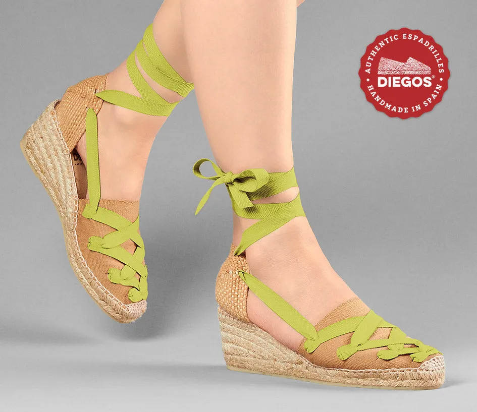Jute Lola high wedge Pamplona espadrilles