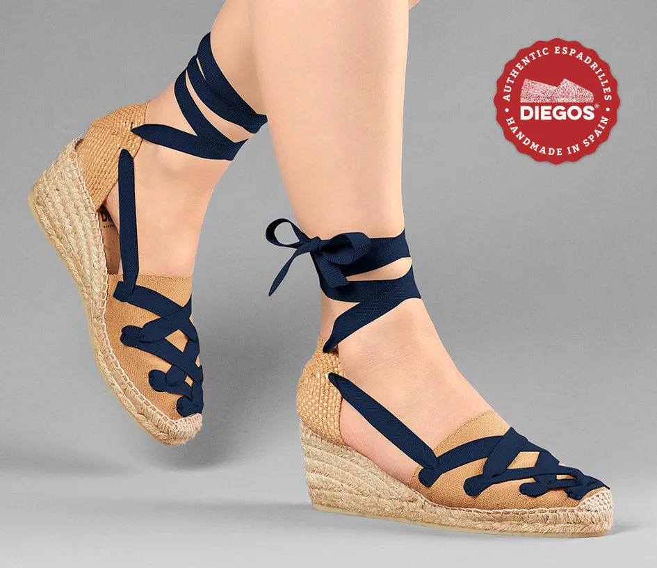 Jute Lola high wedge Pamplona espadrilles