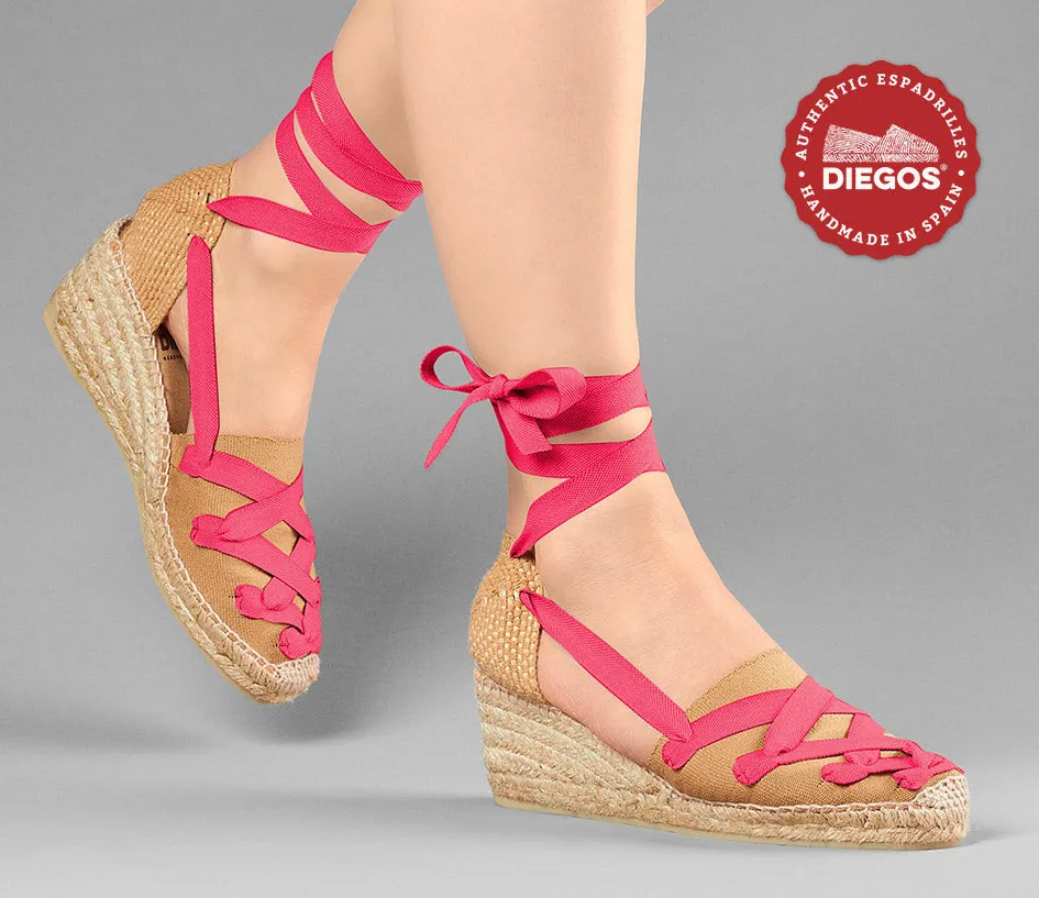 Jute Lola high wedge Pamplona espadrilles