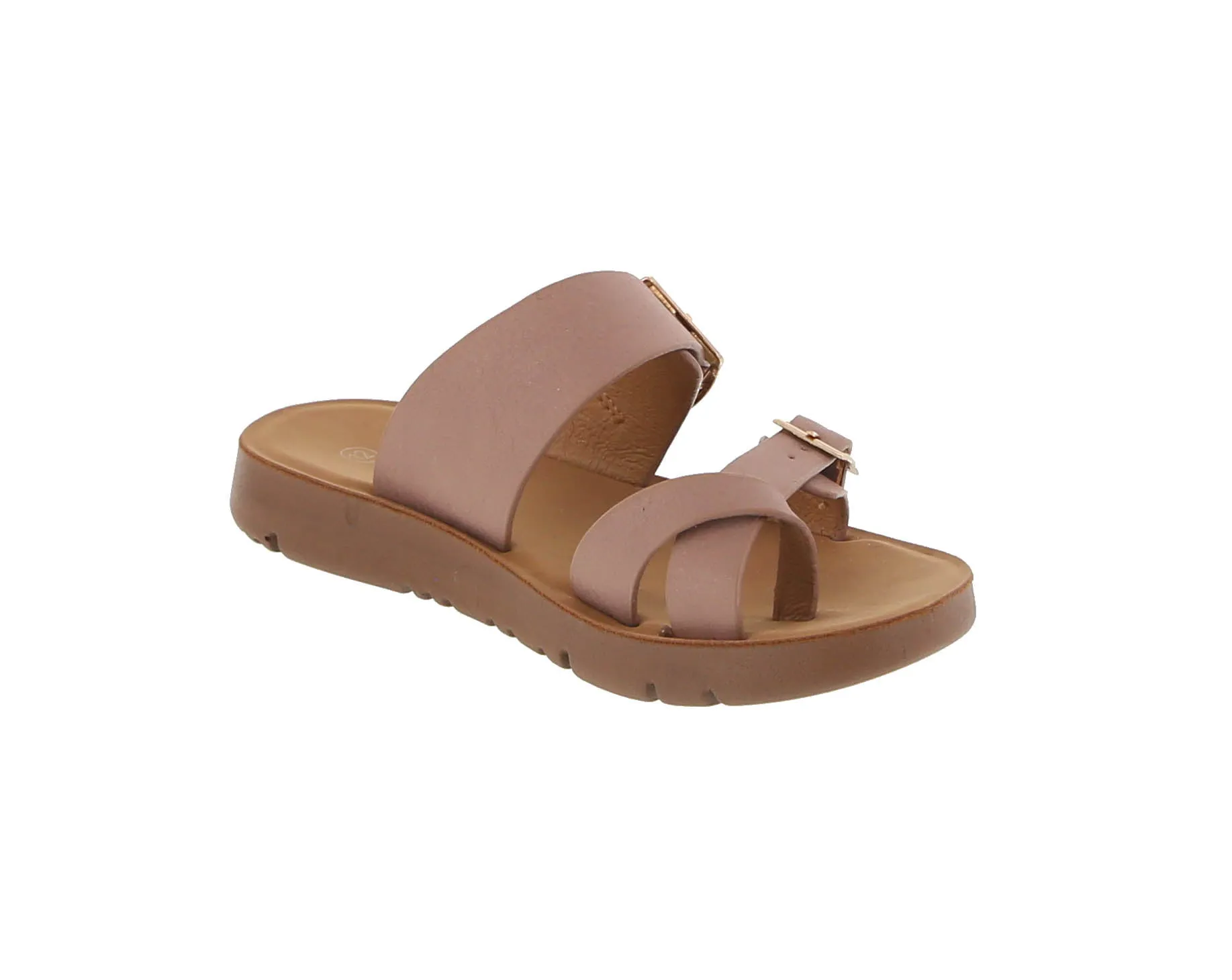 KID'S SHOES PINK PU LEATHER SANDALS REFORM-2K