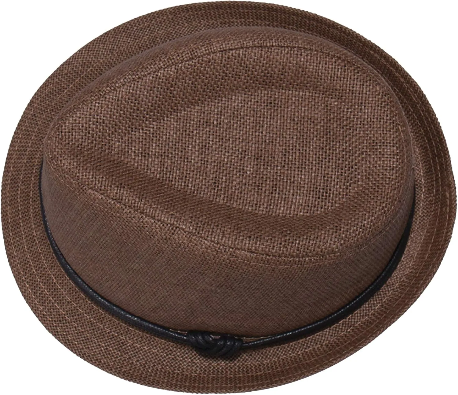 Levi's Men's Lightweight Straw Fedora Panama Hat
