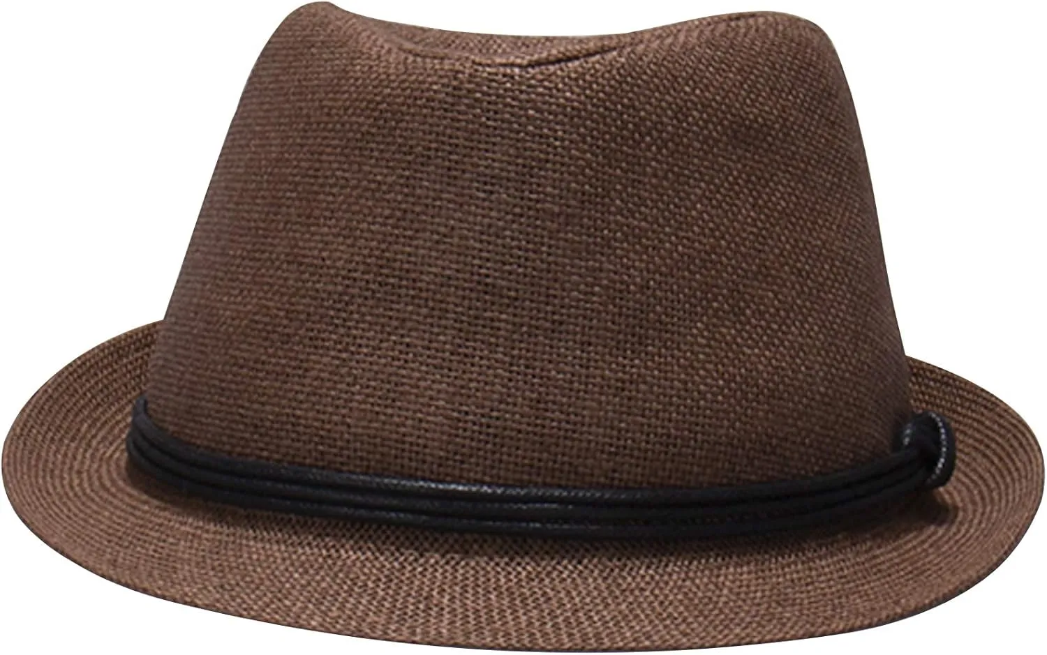 Levi's Men's Lightweight Straw Fedora Panama Hat