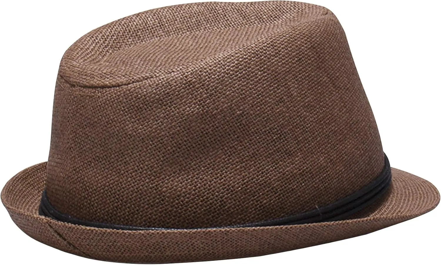 Levi's Men's Lightweight Straw Fedora Panama Hat