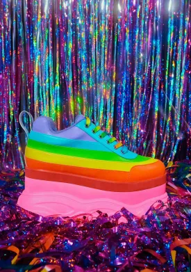 Living For It Platform Sneakers