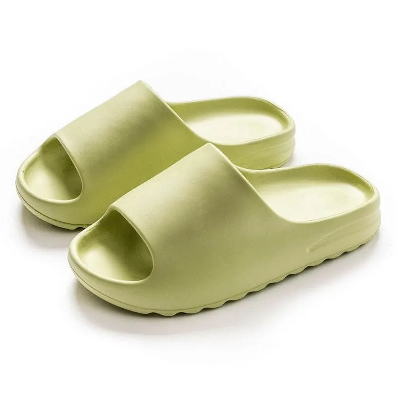 Men Women Summer Beach Slippers Luxury Brand Outdoor Indoor Eva Soft Flip Flops Male Thick Serrated Sole Anti-slip ShoesDropship