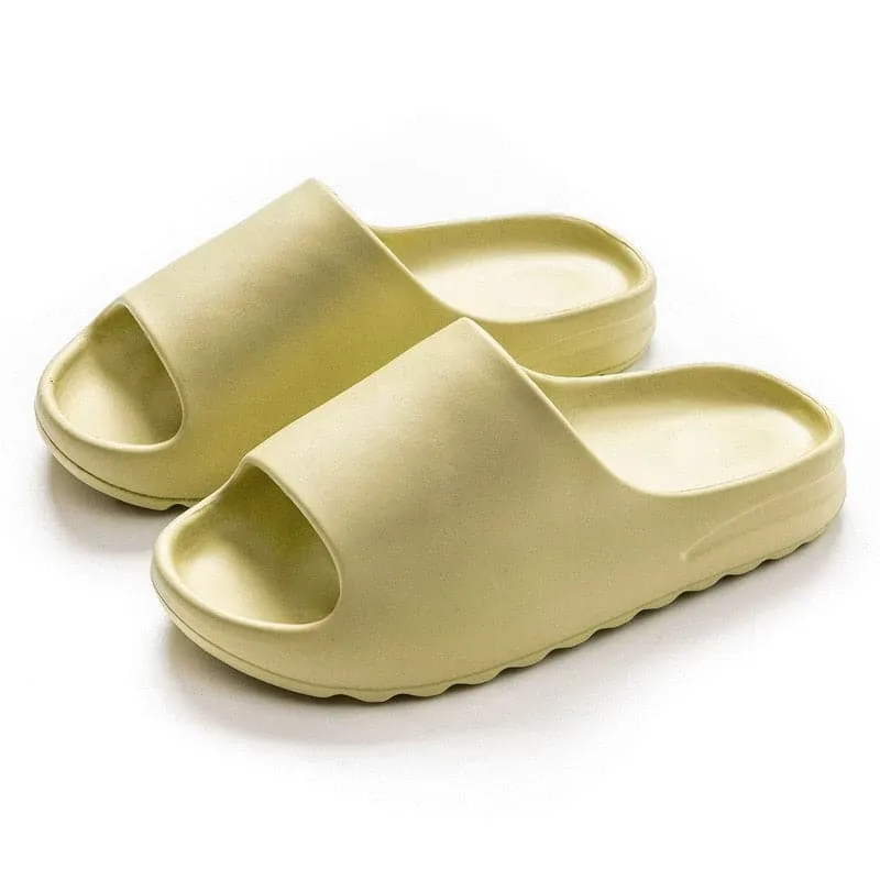 Men Women Summer Beach Slippers Luxury Brand Outdoor Indoor Eva Soft Flip Flops Male Thick Serrated Sole Anti-slip ShoesDropship
