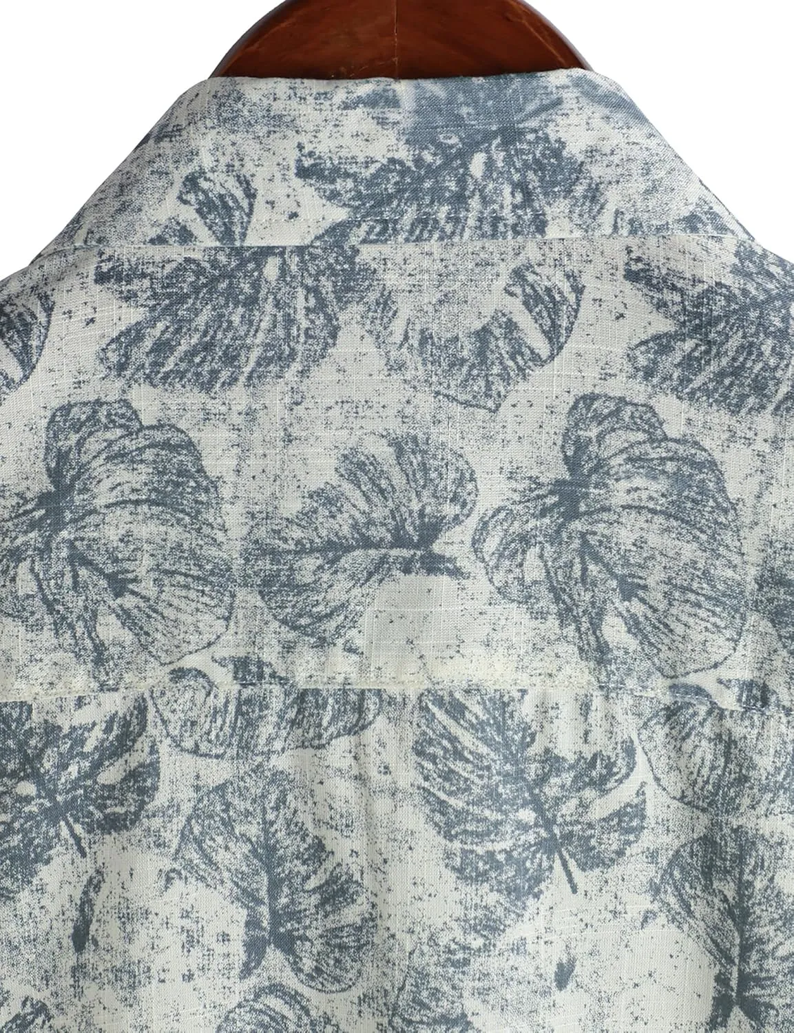 Mens Hawaiian Shirt Short Sleeve Button Down Cotton Floral Shirts Casual Tropical Beach Summer Shirts