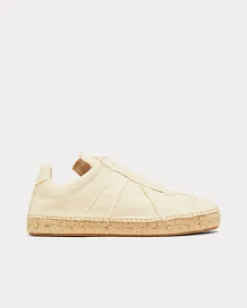 Replica Espadrilles Beige Low Top Sneakers