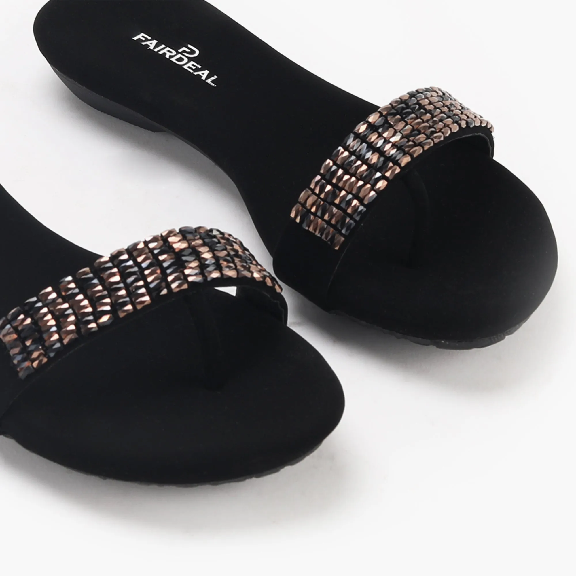 Sequin Embellished Flats