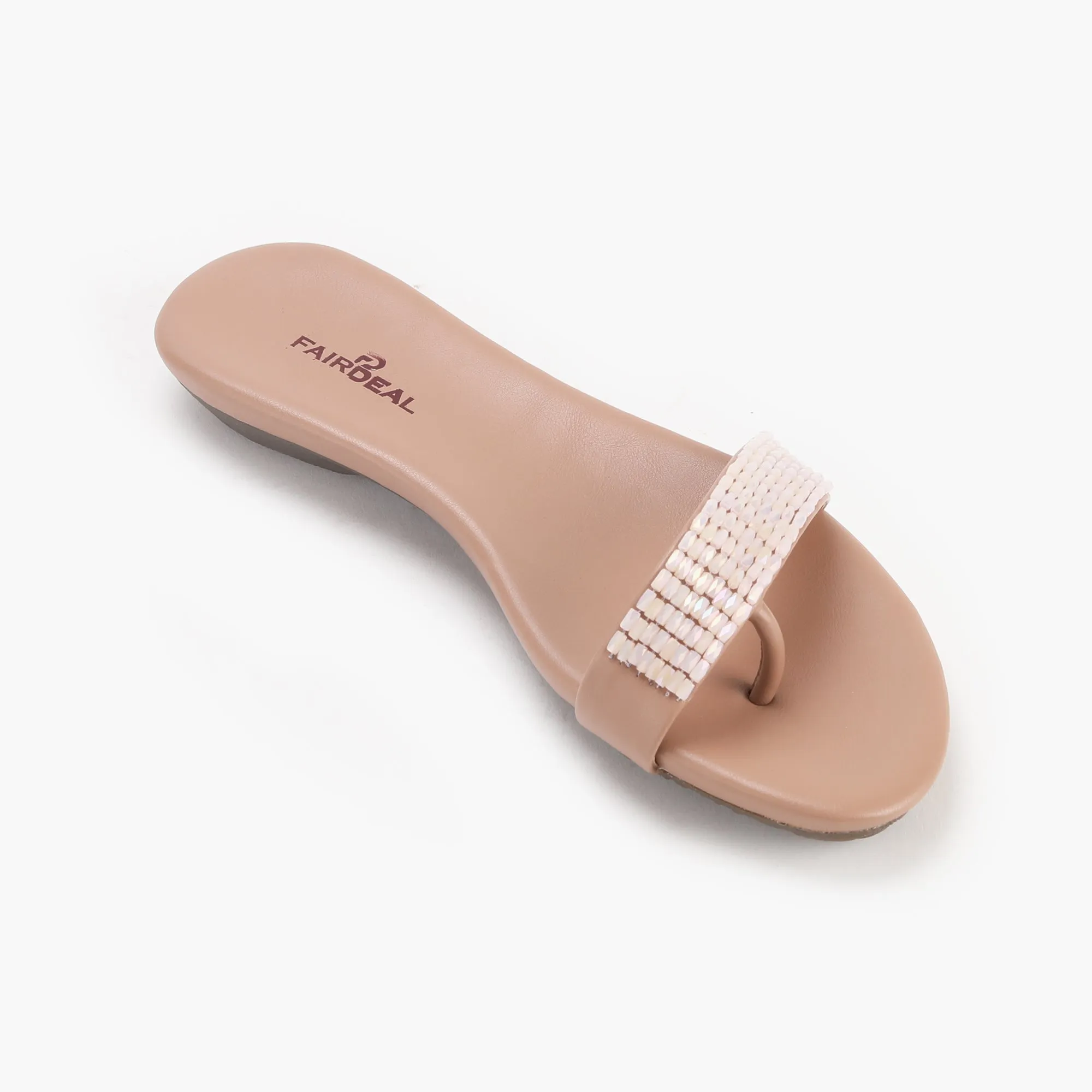 Sequin Embellished Flats