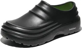 Unisex Black Chef Shoes Mens Womens Lightweight Non-Slip Work Shoes for Kitchens