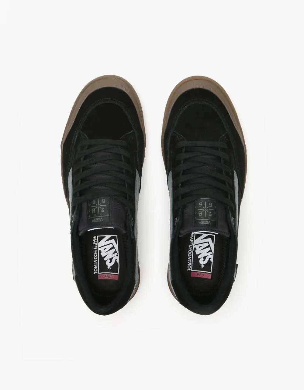 Vans Berle Pro Skate Shoes - Black/Dark Gum