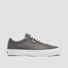 Vans Skate Old Skool Shoes - Pewter/True White