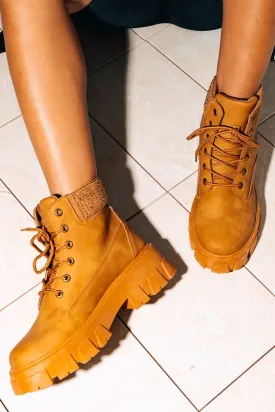 Women Rhinestone Lug Sole Combat Ankle Boots Luciana By Cape Robbin