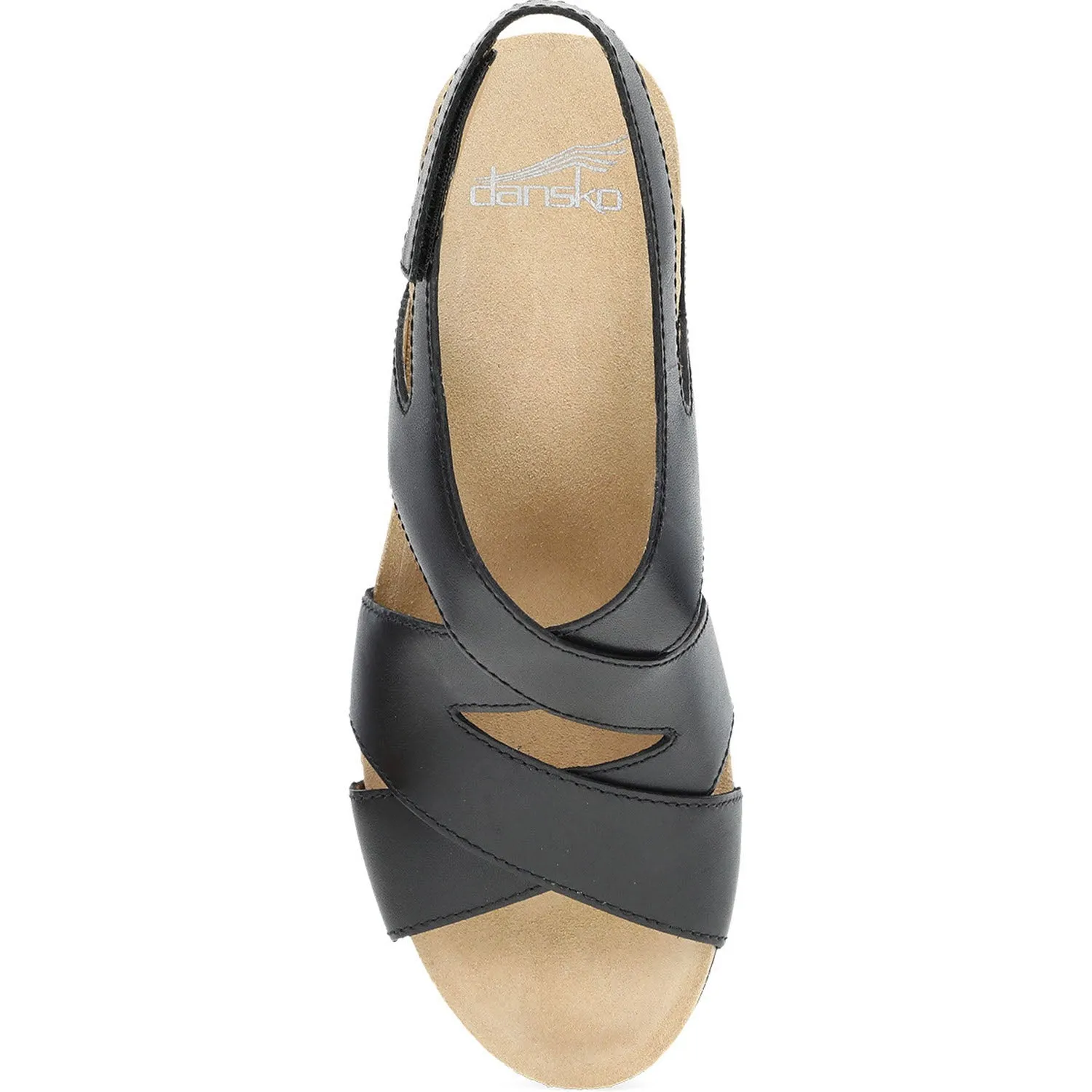 Women's Dansko Shyla Black Burnished Nappa Leather