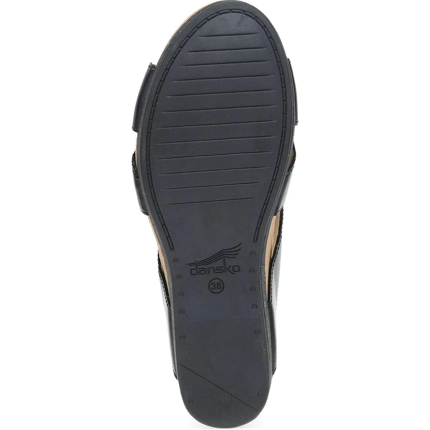 Women's Dansko Shyla Black Burnished Nappa Leather